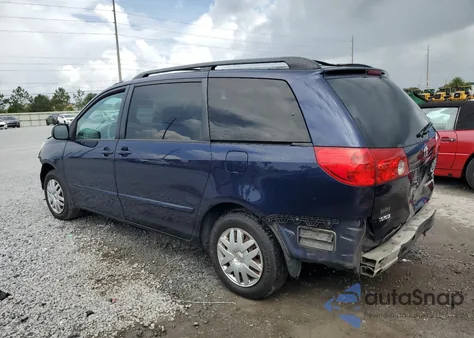 2006 Toyota Sienna Ce z USA, uszkodzony, nr VIN 5TDZA23C66S433317